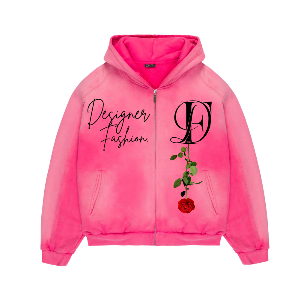 “Pink Rose Effect” Hoodie